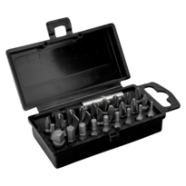 1/4" 비트 세트(슬롯형/필립스/TORX®/헥스/TORQ-SET 헤드 스크류용) - 28개입