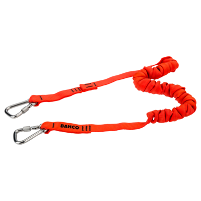 High Visibility Orange Strap Lanyards wi