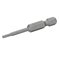 1/4" Standard Screwdriver Bit for Hex Head Screws 50 mm