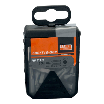 5X BITS T3 25MM 1/4 STANDARD