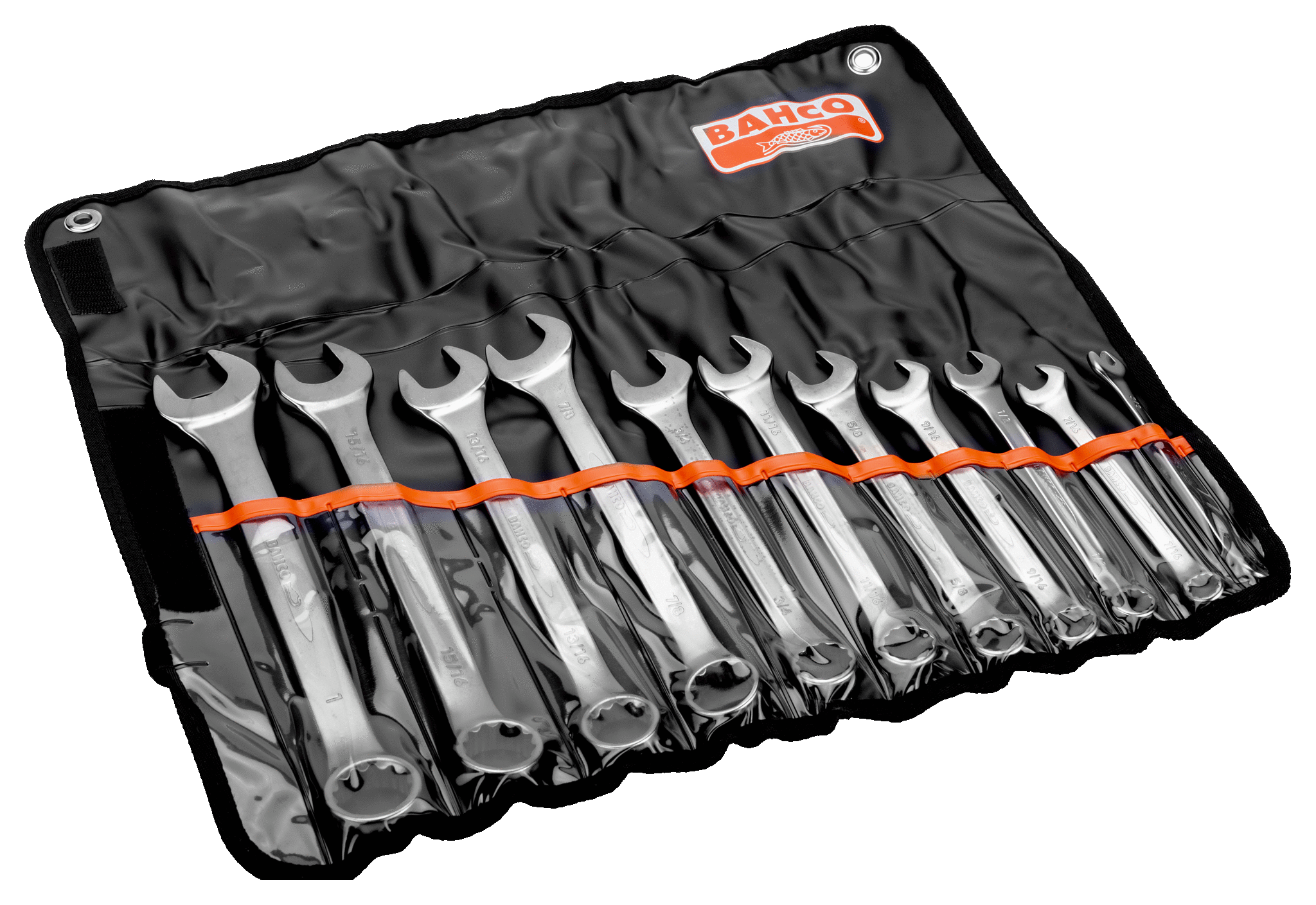 Chrome Vanadium Steel Wrenches Kit with Storage Keeper SAE & Metric KSEIBI 118408 24 Piece Combination Wrench Set 