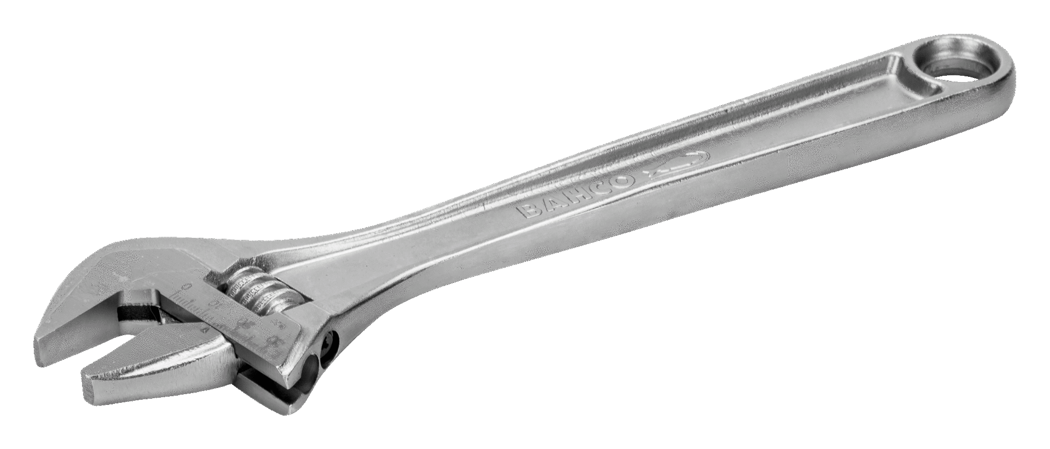 Silver 18-Inch 53 mm Bahco 8075 IR8075 C IP Adjustable Wrench in Industrial Pack 
