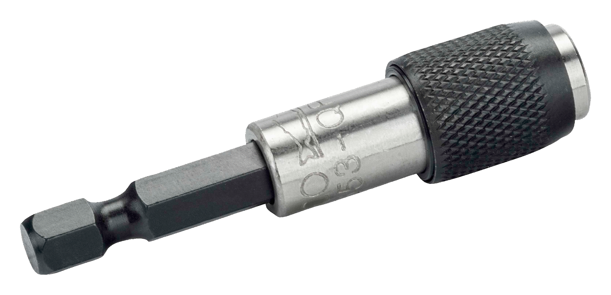 Bosch Impact Control 1/4 Hex Insert Screwdriver Bit Holder Magnetic 60mm 