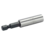 Bithouder 1/4", met zeskantkop, met borgring, 1/4" x 60 mm - retailverpakking