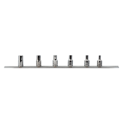 1/4 TORX SOCKET RAIL SET  6 PC 圖 2