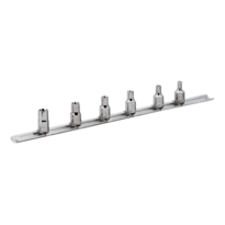 1/4" 사각 드라이브 소켓 세트, TORX® 헤드 나사 포함