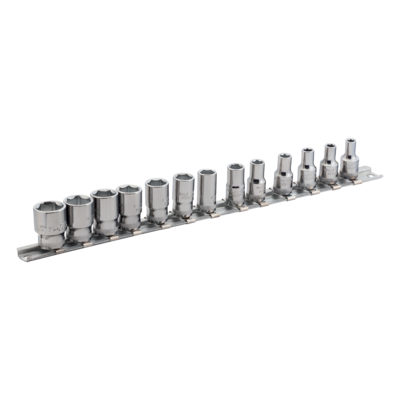 1/4 SOCKET SET MM ON RAILS