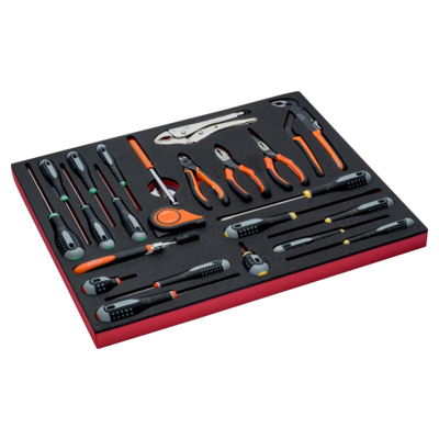 FOAM W/ ScrewdriverS AND PLIER