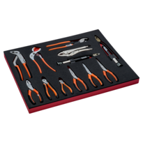 Fit&Go 3/3 Foam Inlay Cutters and Pliers Set - 12 Pcs