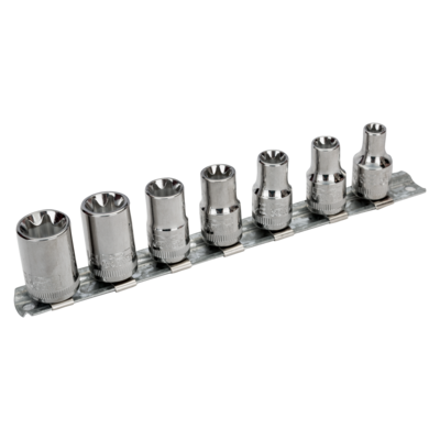 RAIL SET TORX SOCKETS E10-E20