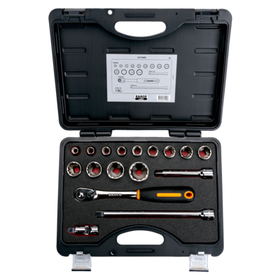 1/2 SOCKET SET 17 PCS AF 圖 2