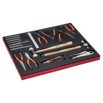 Jeu de pinces automobiles, module mousse 3/3 Fit&Go - 18 pcs
