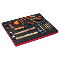Fit&Go 3/3 Foam Inlay Striking, Cutting, Pliers & Measuring Tape - 25 pcs