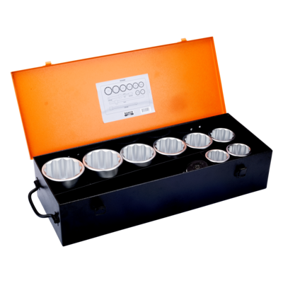 SOCKET SET 1", 12 PCS INCHES