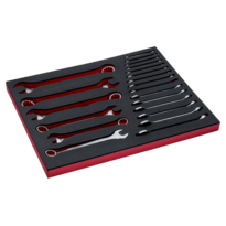 Fit&Go 3/3 Foam Inlay Combination Wrench Set - 21 Pcs