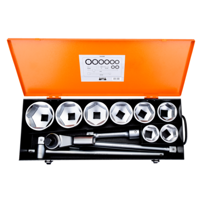SOCKET SET 1", 12 PCS METRIC 圖 2