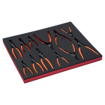 Fit&Go 3/3 Foam Inlay Circlip Pliers Set - 12 Pcs
