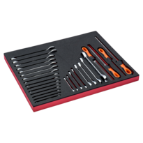 Fit&Go 3/3 Foam Inlay Files and Wrench Set - 27 Pcs
