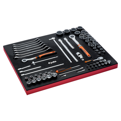 MIX SOCKETS & WRENCH. 81PCS3/3
