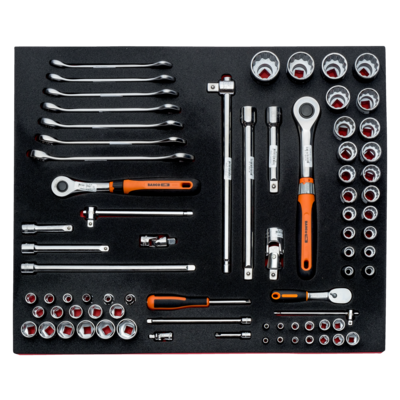 MIX SOCKETS & WRENCH. 81PCS3/3 圖 2