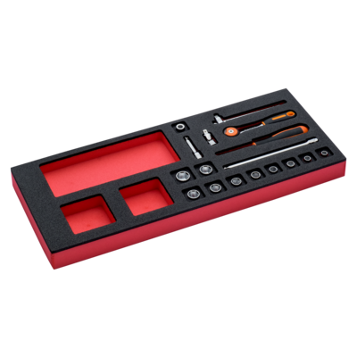 SOCKETRY 1/4" 7- 17 pcs1/3