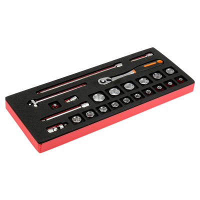 SOCKETRY 3/8" 1- 24 pcs1/3