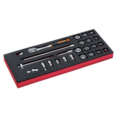 SOCKETRY 3/8" 4- 25 pcs1/3