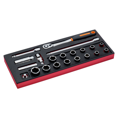 SOCKETRY 1/2" 6- 21 pcs1/3