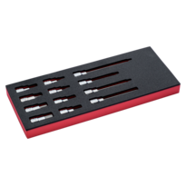 Fit&Go 1/3 Foam Inlay 1/2" Bit Driver Set - 12 Pcs