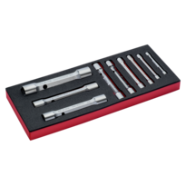 Fit&Go 1/3 Foam Inlay Double Open End Pipe Wrench Set - 9 Pcs