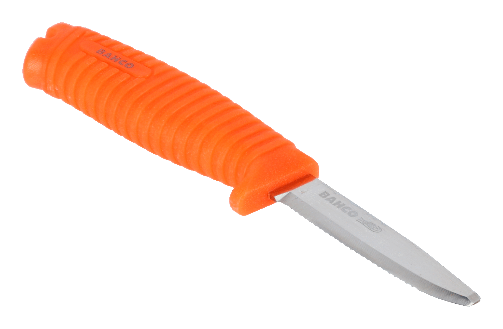 Rescue floating knife with fluorescent handle