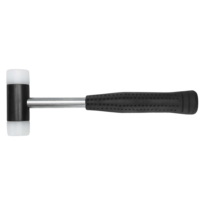 Marteau à Tête Nylon Interchangeable – Maillet Souple Anti-rebond – 30 Mm – Pour Montage Et Réparation Sans Abîmer