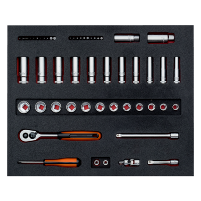 SOCKET SET 3/8 STD+DEEP 3/3 圖 2