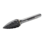 9,6 mm x 19 mm Περιστροφικές φρέζες καρβιδίου βολφραμίου με αιχμηρή μύτη για κράμα χάλυβα υψηλής απόδοσης 10/5 TPI - 6 mm