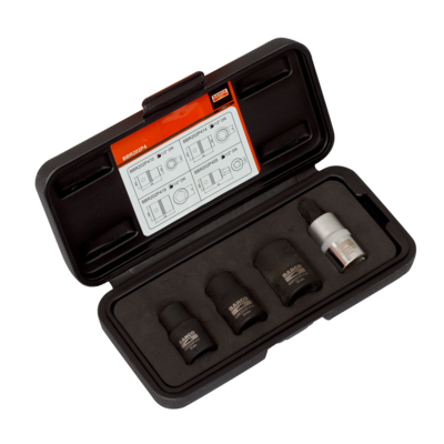 1/2 SOCKET DRIVER 5P 10 MM