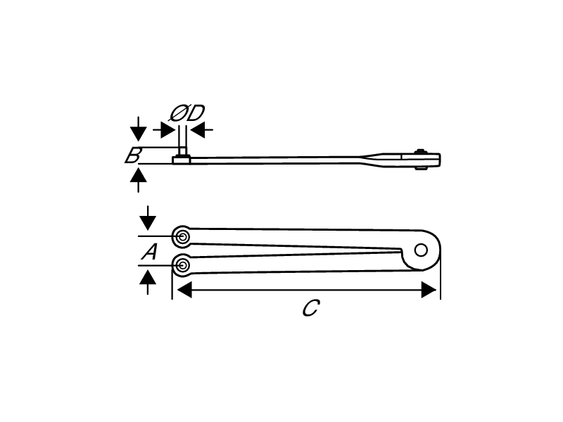 4307 尺寸示意圖
