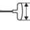 Handle width