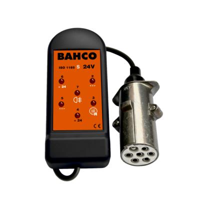 24V 7 PIN "S" SOCKET TESTER