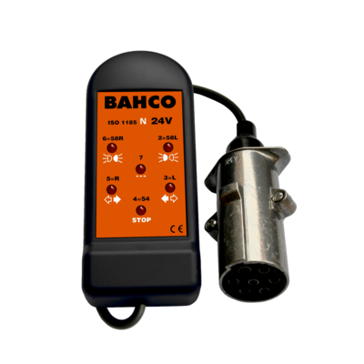 24V 7 PIN "N" SOCKET TESTER