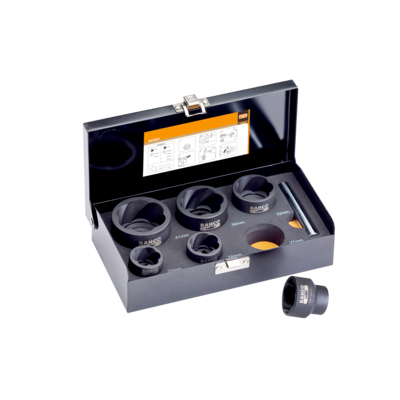 TWIST SOCKET SET 22-41MM 7PCS