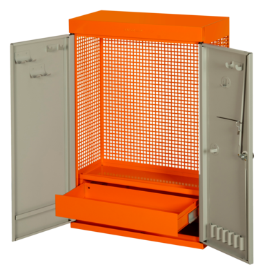 TOOL CABINET W/ 2 DOORS