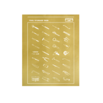 Sheet of Tags for 1477K/1472K/1475K Storage HUB Tool Trolleys