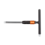 T handle bar with rotating aluminium holder