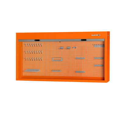 CABINET W/SHUT.BL 1800 W/HOOKS