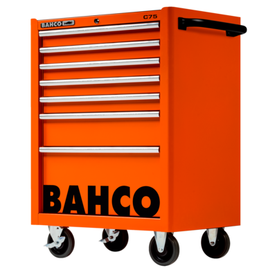 7 DRAW.PRO TOOL TROLLEY ORANGE